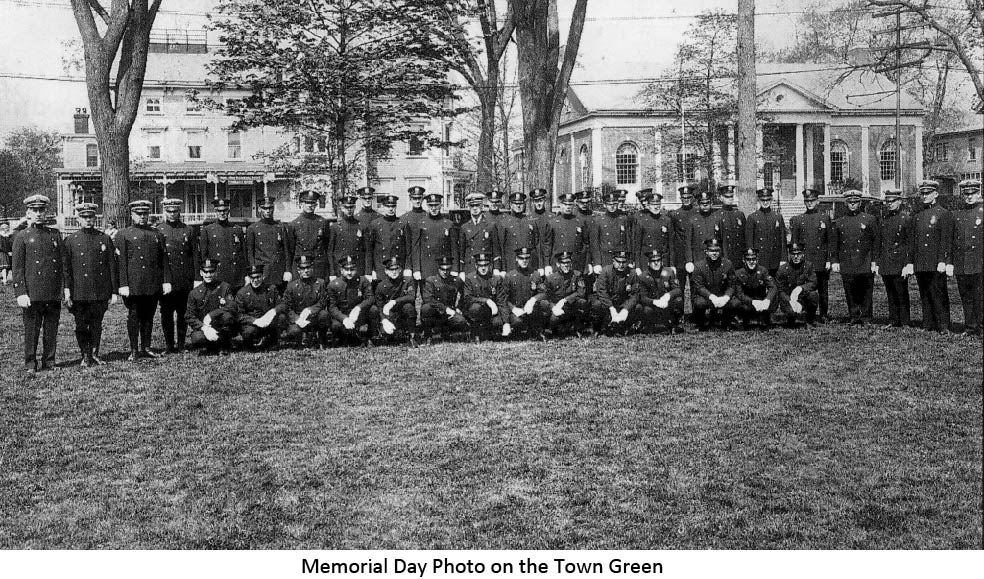 Memorial Day photo on the Town Green