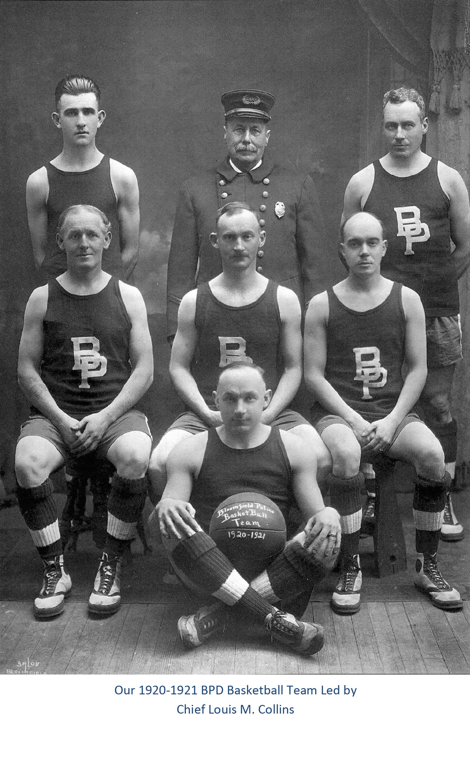 1920 to 1921 BPD Basketball team